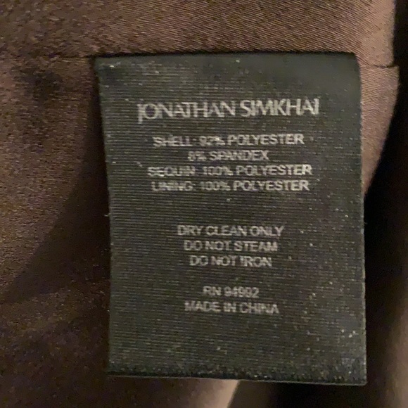 Jonathan Simkhai Sequin Leopard Print Dress - Picture 12 of 13